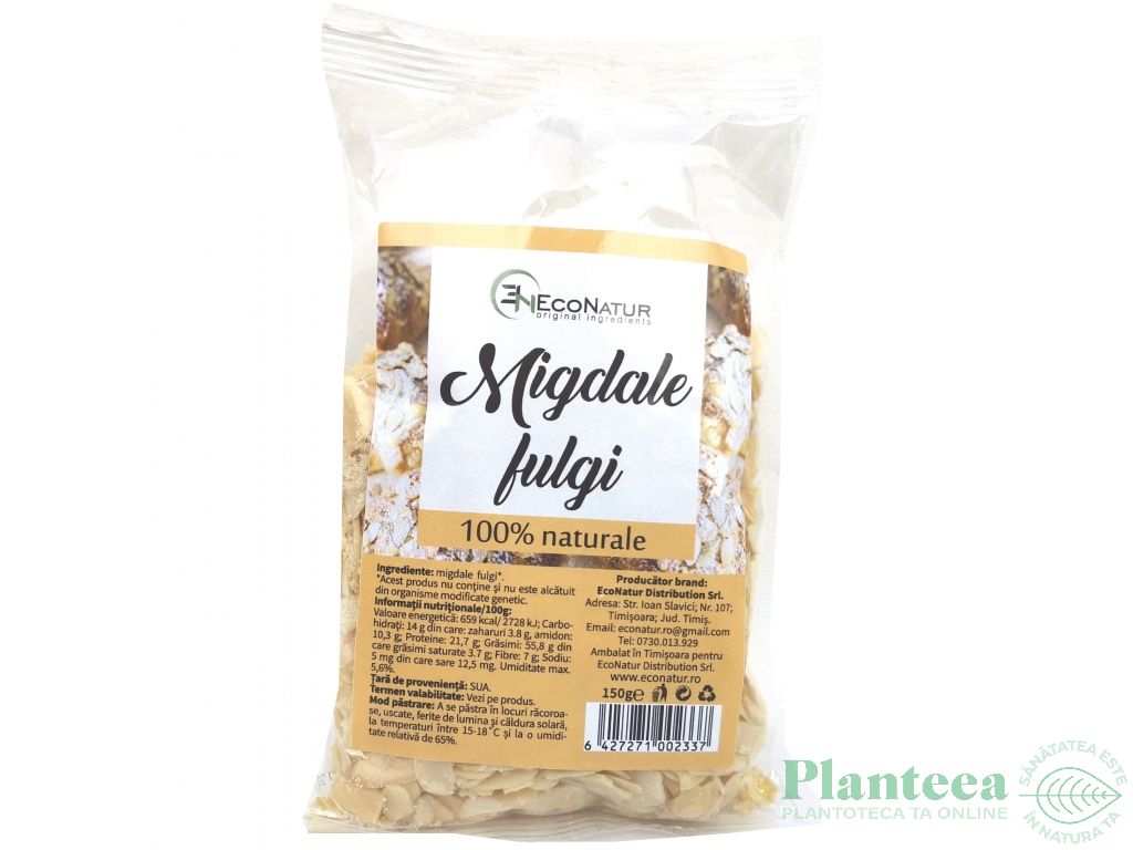 Migdale fulgi 150g - ECONATUR