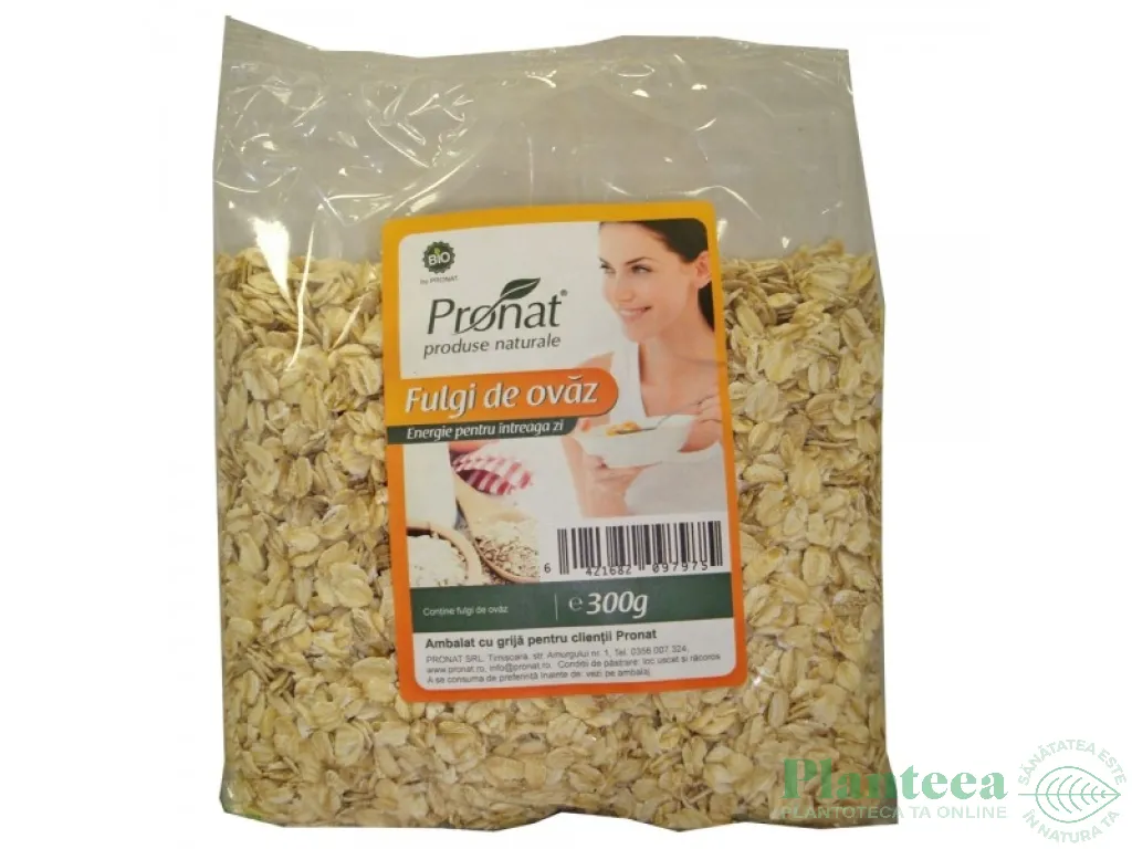 Fulgi ovaz natur 300g - PRONAT