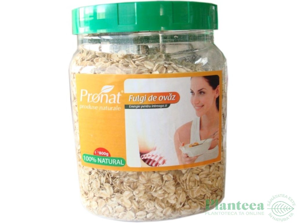 Fulgi ovaz natur 800g - PRONAT