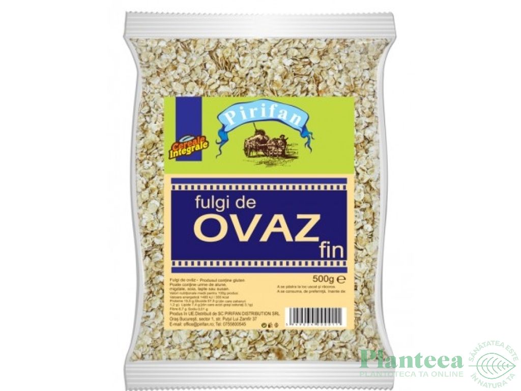 Fulgi ovaz fini 500g - PIRIFAN