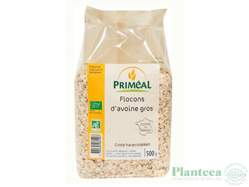 Fulgi ovaz mari eco 500g - PRIMEAL