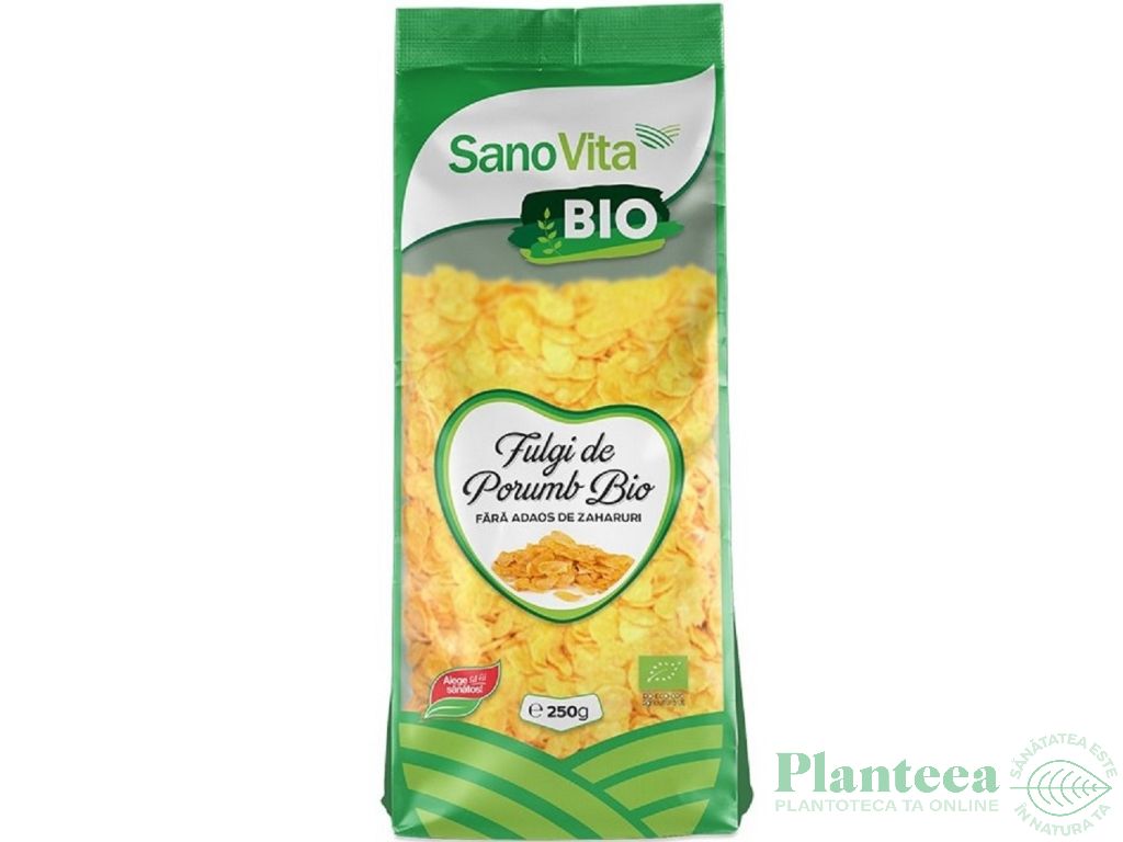 Fulgi porumb bruggen bio 250g - SANOVITA