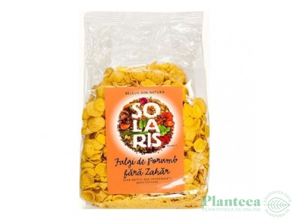 Fulgi porumb fara zahar 300g - SOLARIS