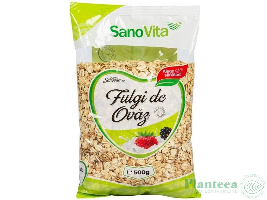 Fulgi ovaz 500g - SANOVITA