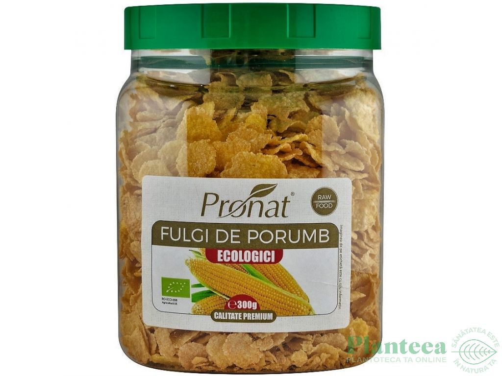 Fulgi porumb fara zahar premium eco 300g - PRONAT