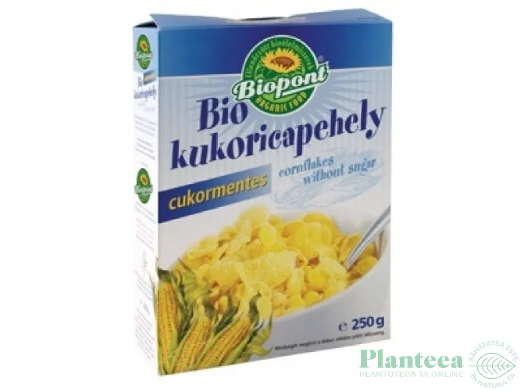 Fulgi porumb fara zahar eco 250g - BIOPONT