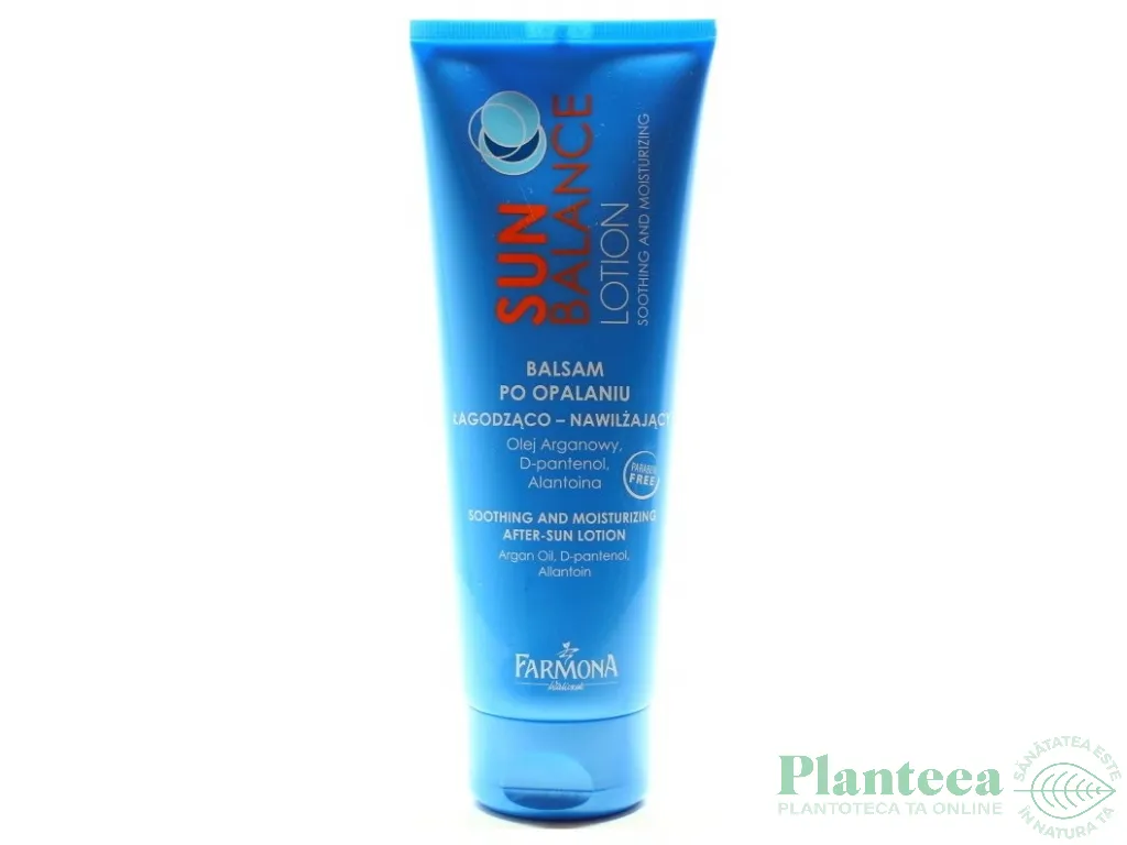 Lotiune dupa plaja calmanta hidratanta Sun Balance 250ml - FARMONA
