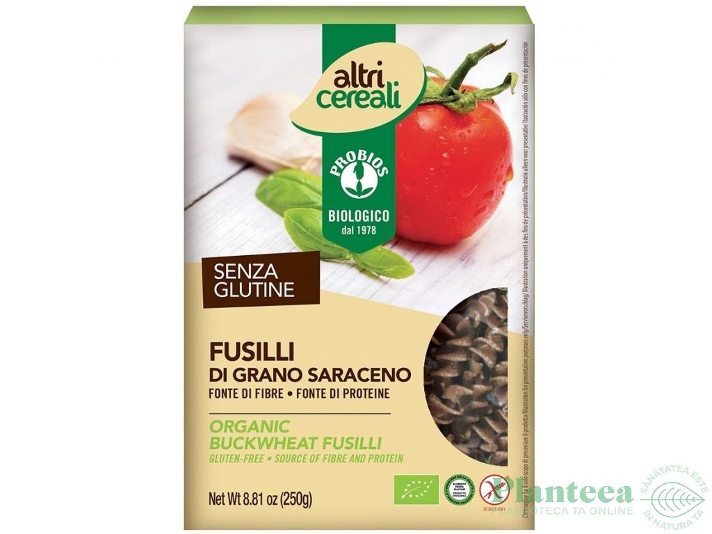 Paste fusilli hrisca eco 250g - PROBIOS