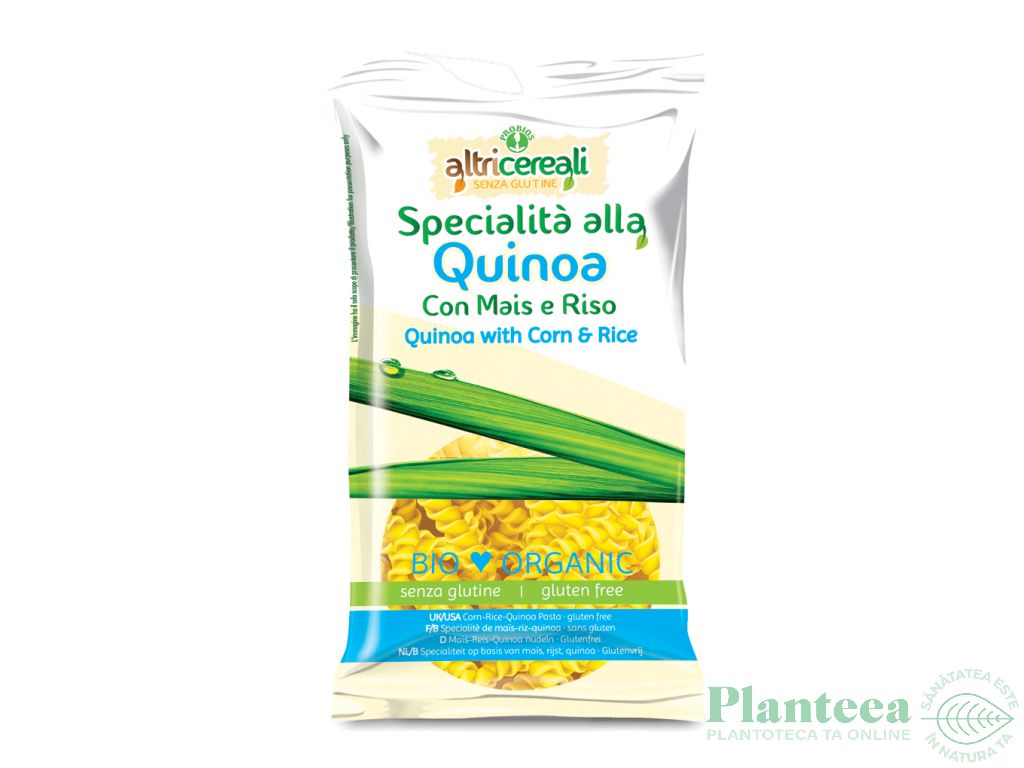 Paste fusilli porumb orez quinoa eco 250g - PROBIOS