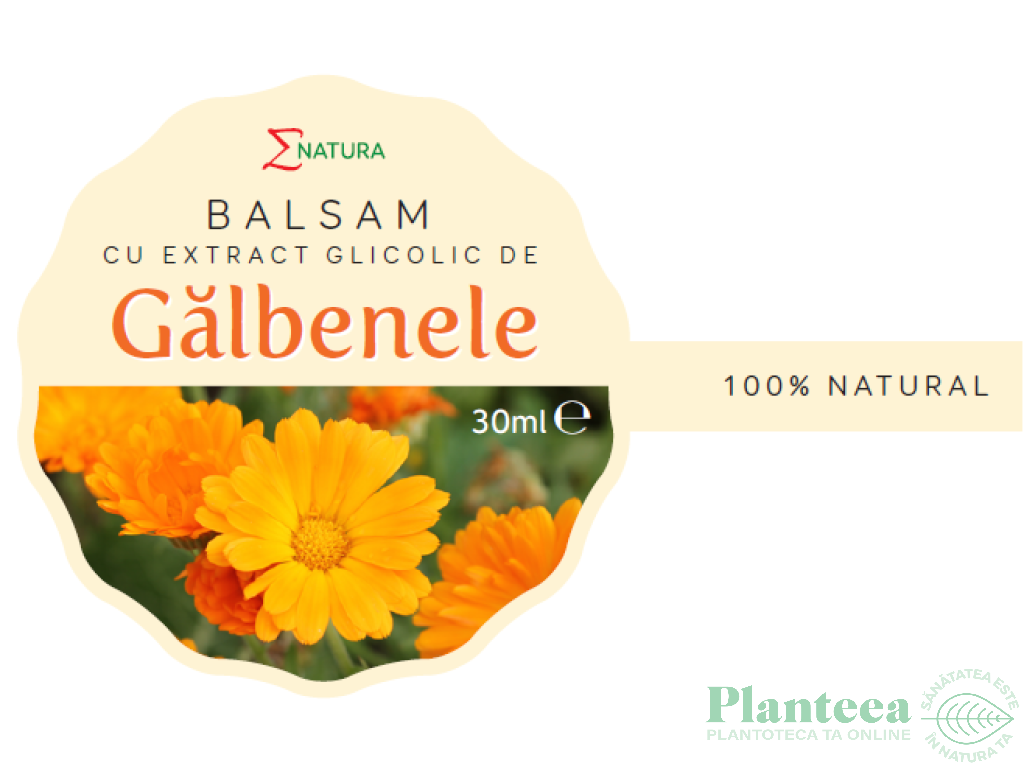 Balsam extract glicolic galbenele 30ml - ENATURA