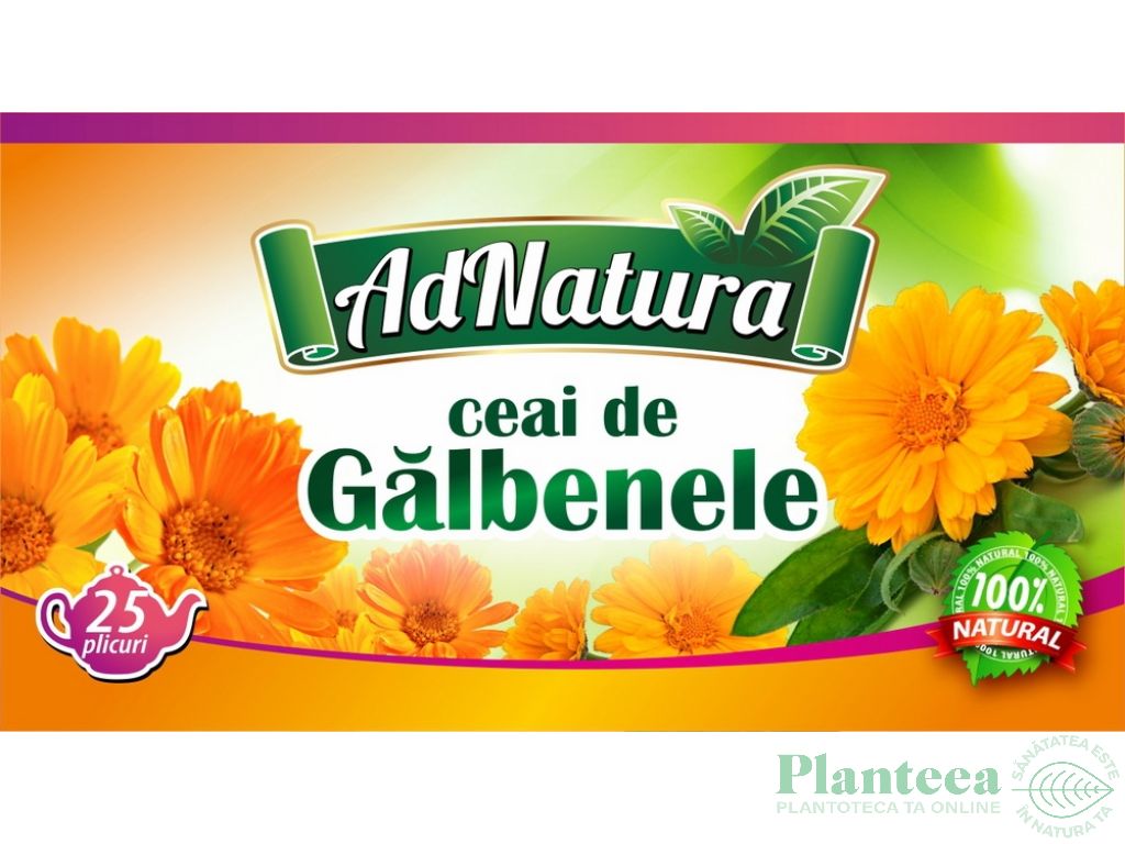 Ceai galbenele 20dz - ADNATURA