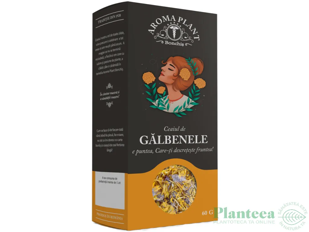 Ceai galbenele 60g - BONCHIS
