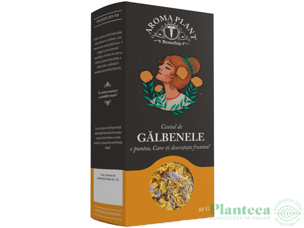 Ceai galbenele 60g - BONCHIS