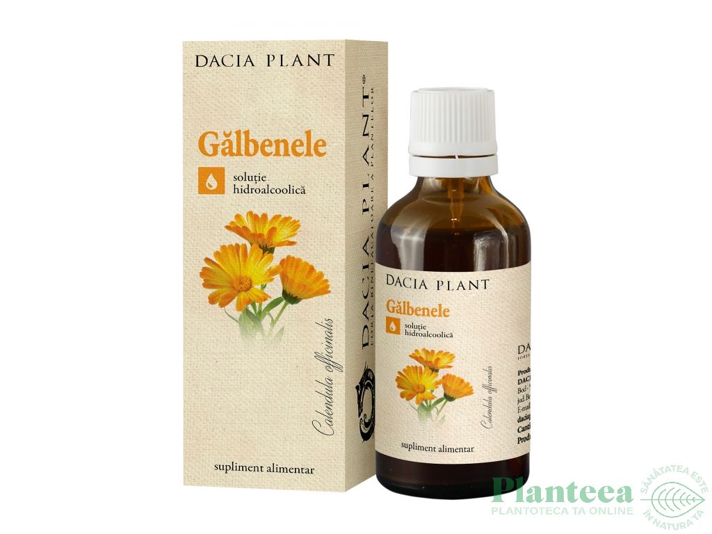 Tinctura galbenele 50ml - DACIA PLANT