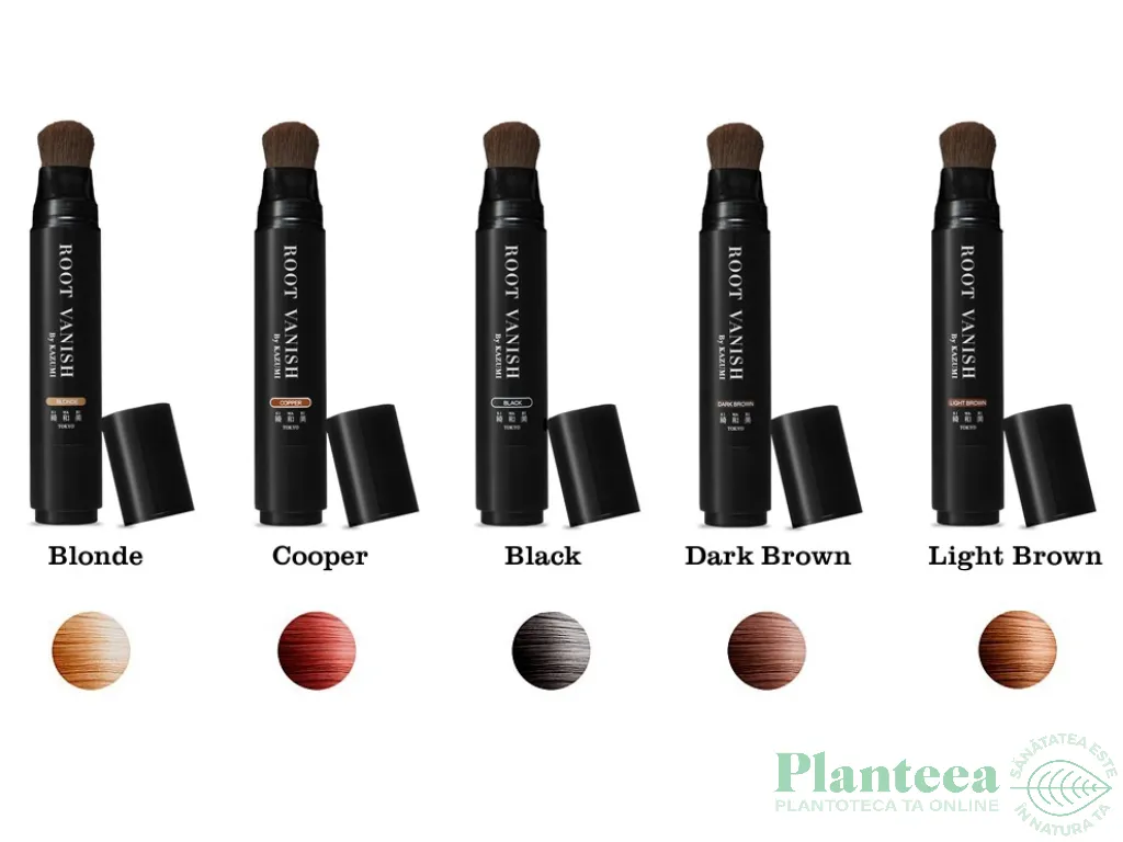 Vopsea par negru gel 20g - ROOT VANISH