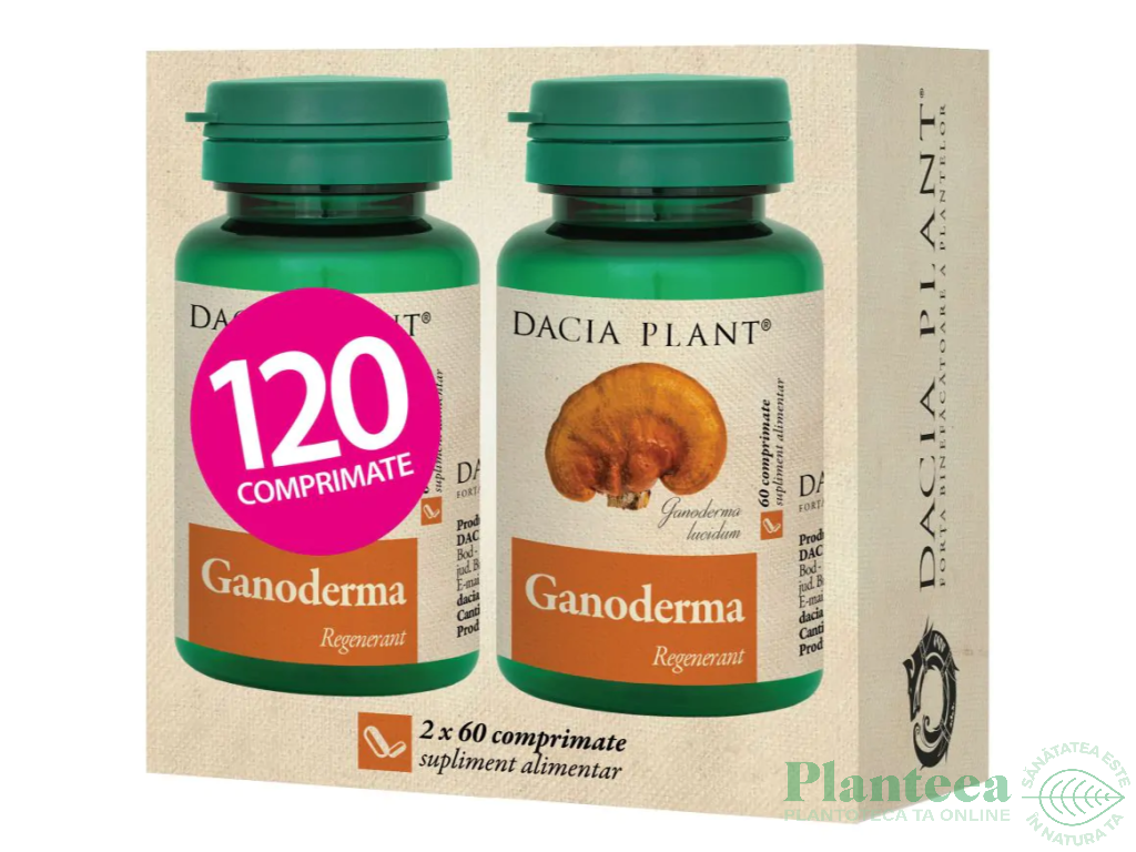 Ganoderma 120cp - DACIA PLANT