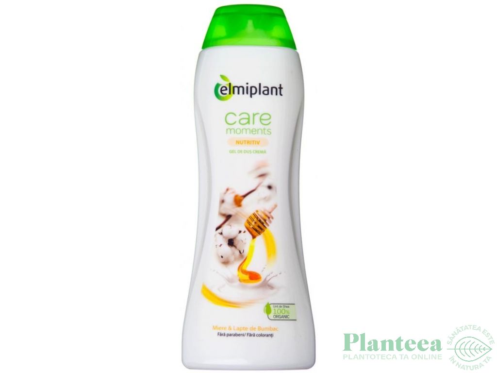 Gel dus crema miere lapte bumbac 400ml - ELMIPLANT