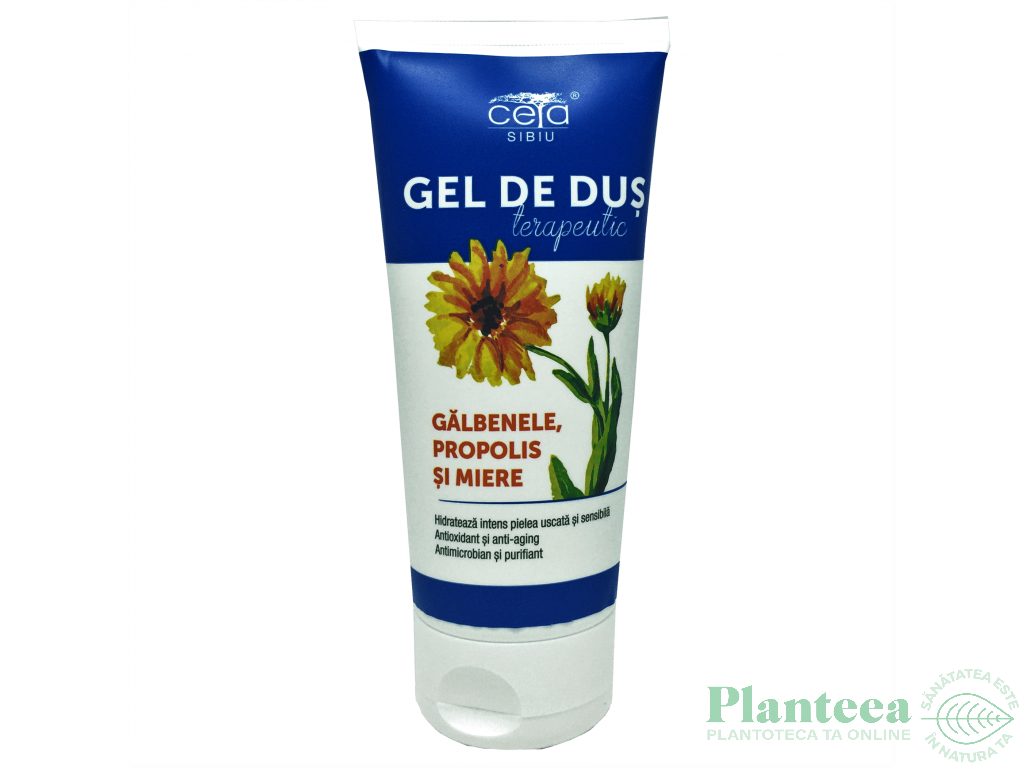 Gel dus terapeutic galbenele propolis miere 200ml - CETA SIBIU