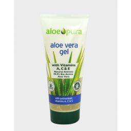 Gel aloe vera organic vitamine A C E AloePura 200ml - OPTIMA HEALTH