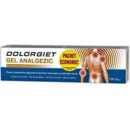 Gel analgezic Dolorgiet 130ml - NATUR PRODUKT