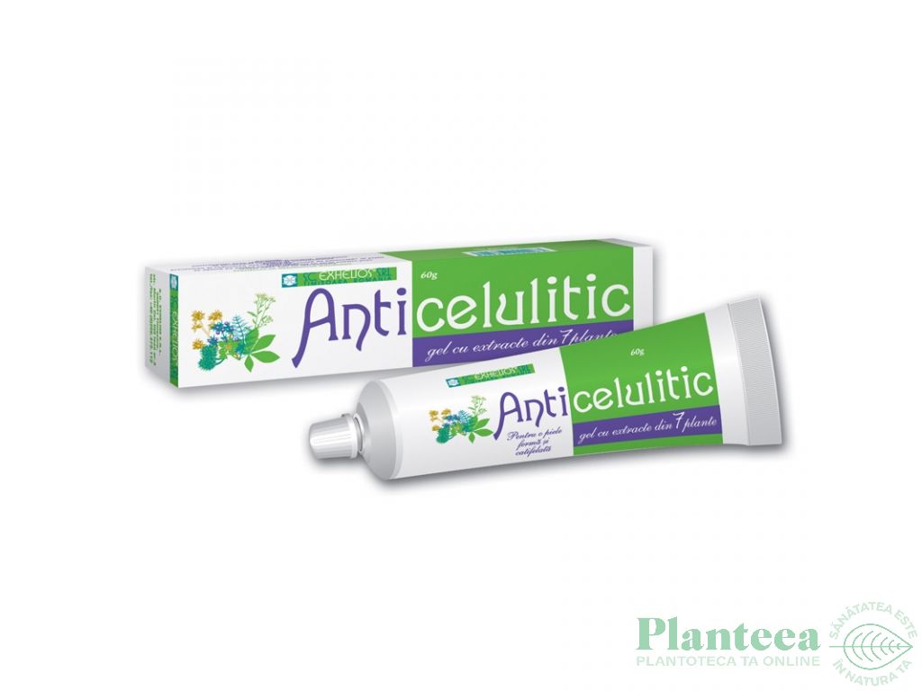 Gel anticelulita 7plante 60g - ALIPHIA