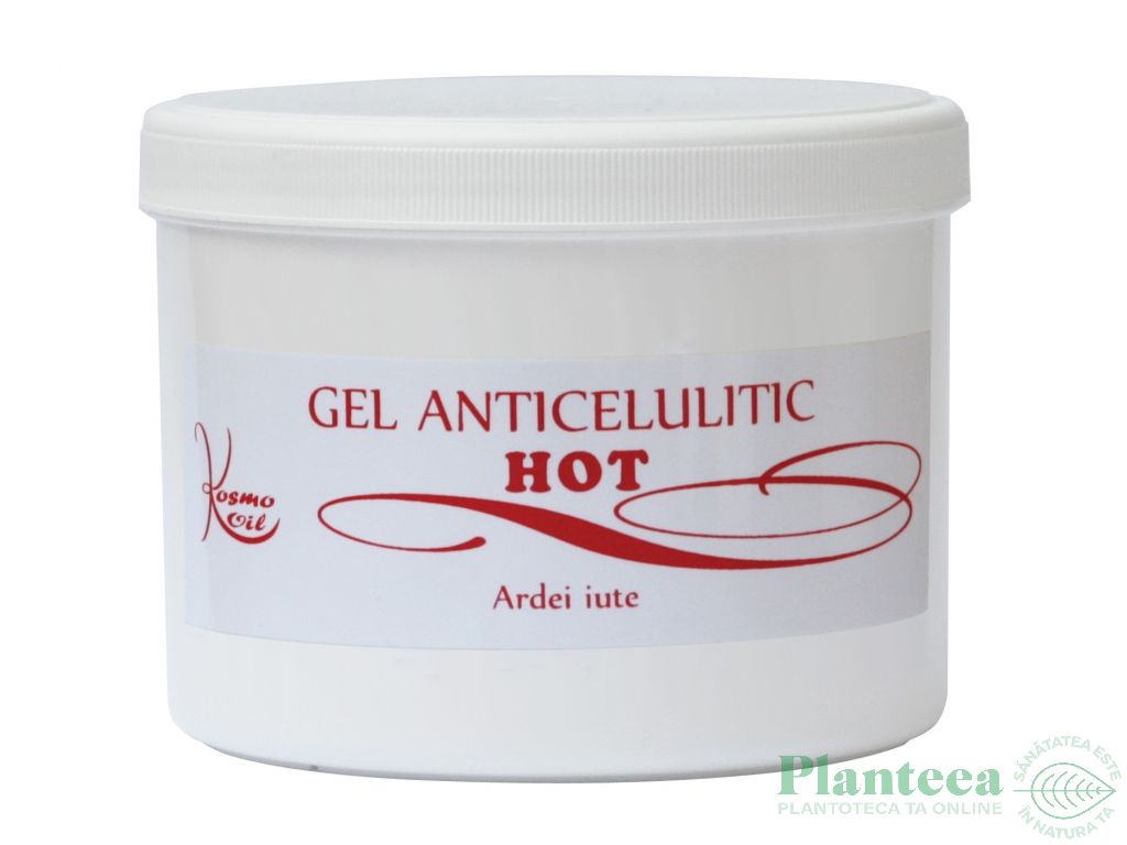 Gel anticelulitic hot 500ml - KOSMO OIL