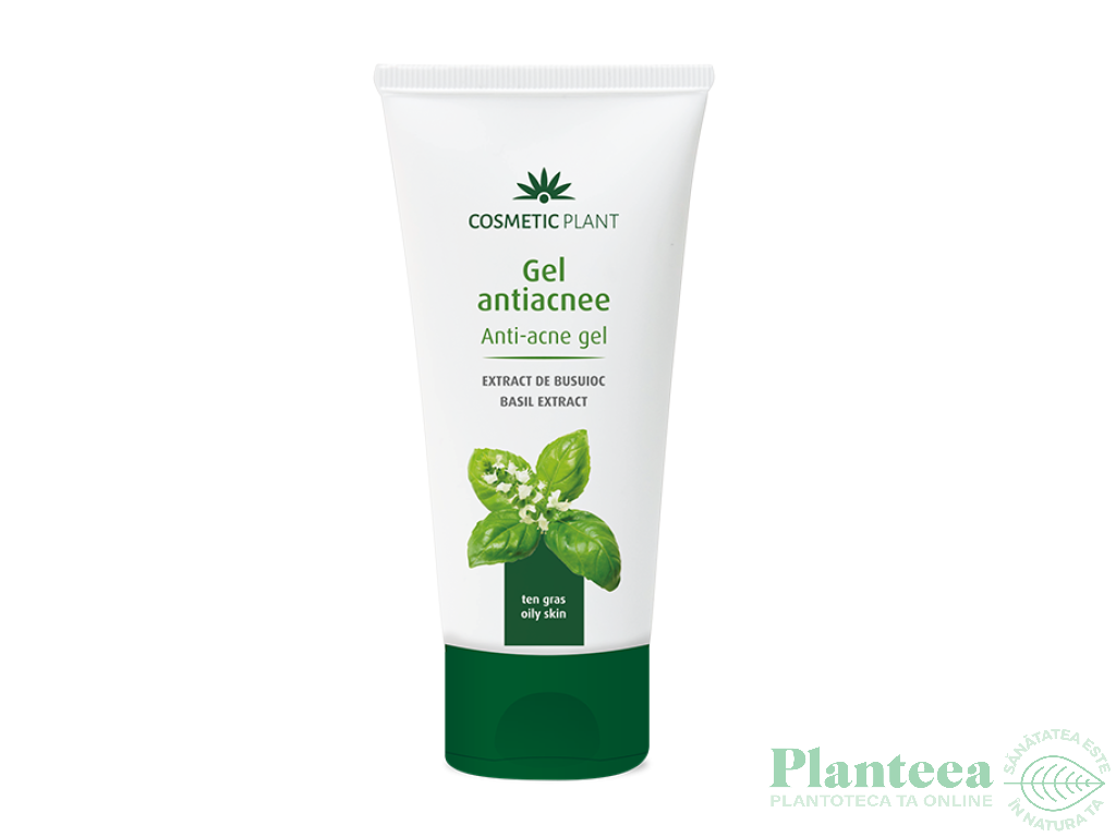 Gel antiacnee busuioc 100ml - COSMETIC PLANT