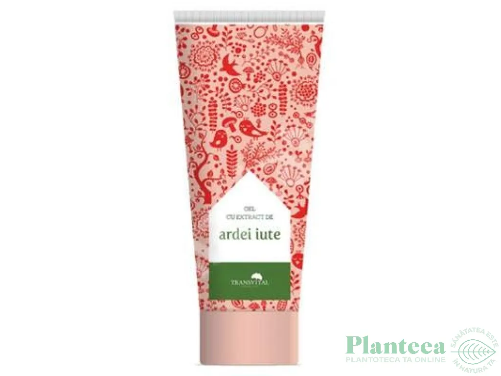 Gel extract ardei iute 250ml - TRANSVITAL