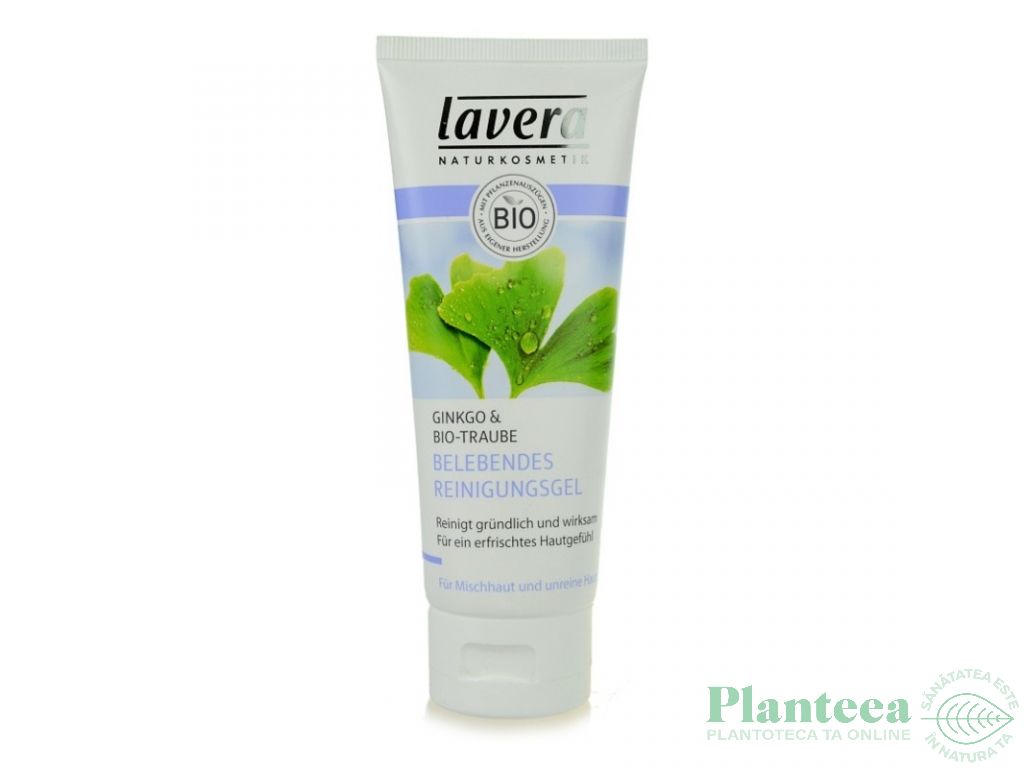 Gel curatare revigorant ten mixt/gras 100ml - LAVERA