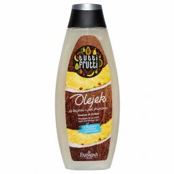 Ulei baie dus ananas cocos Tutti Frutti 425ml - FARMONA