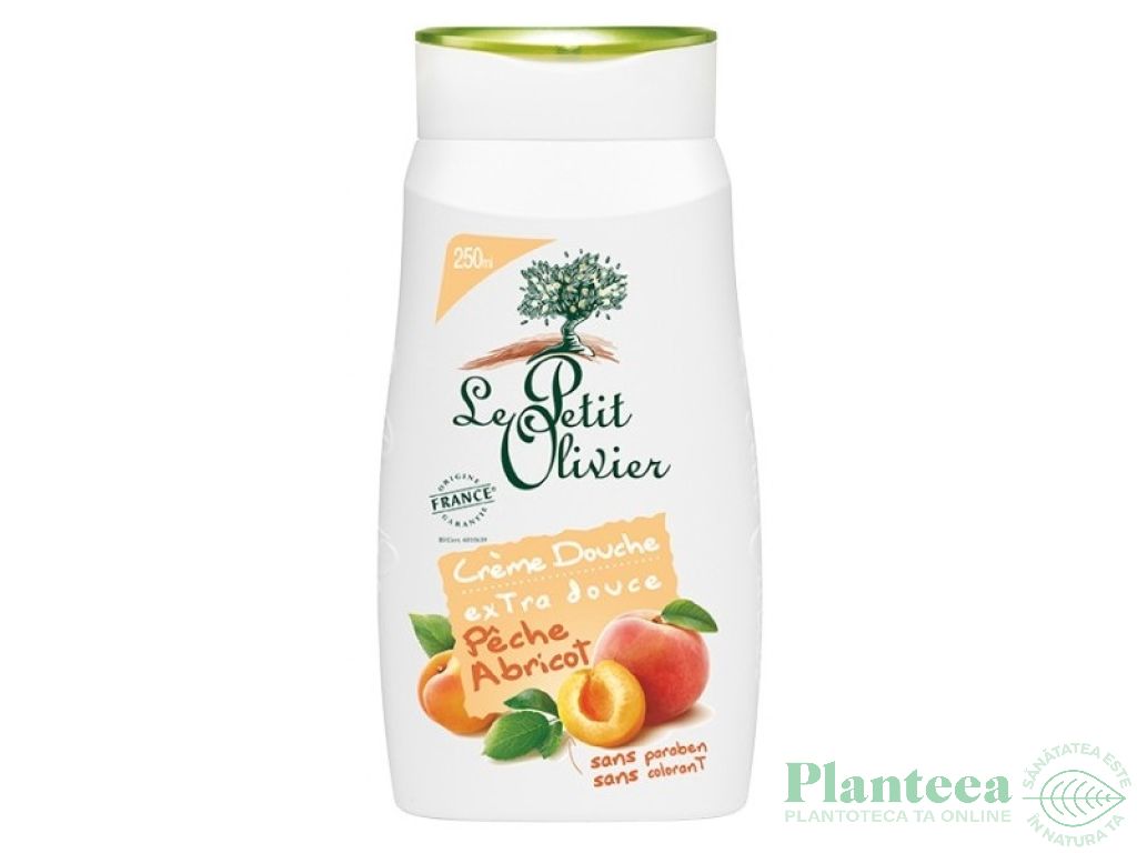 Gel dus cremos cais piersica 250ml - LE PETIT OLIVIER