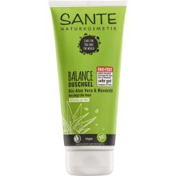 Gel dus aloe vera ulei migdale bio 200ml - SANTE