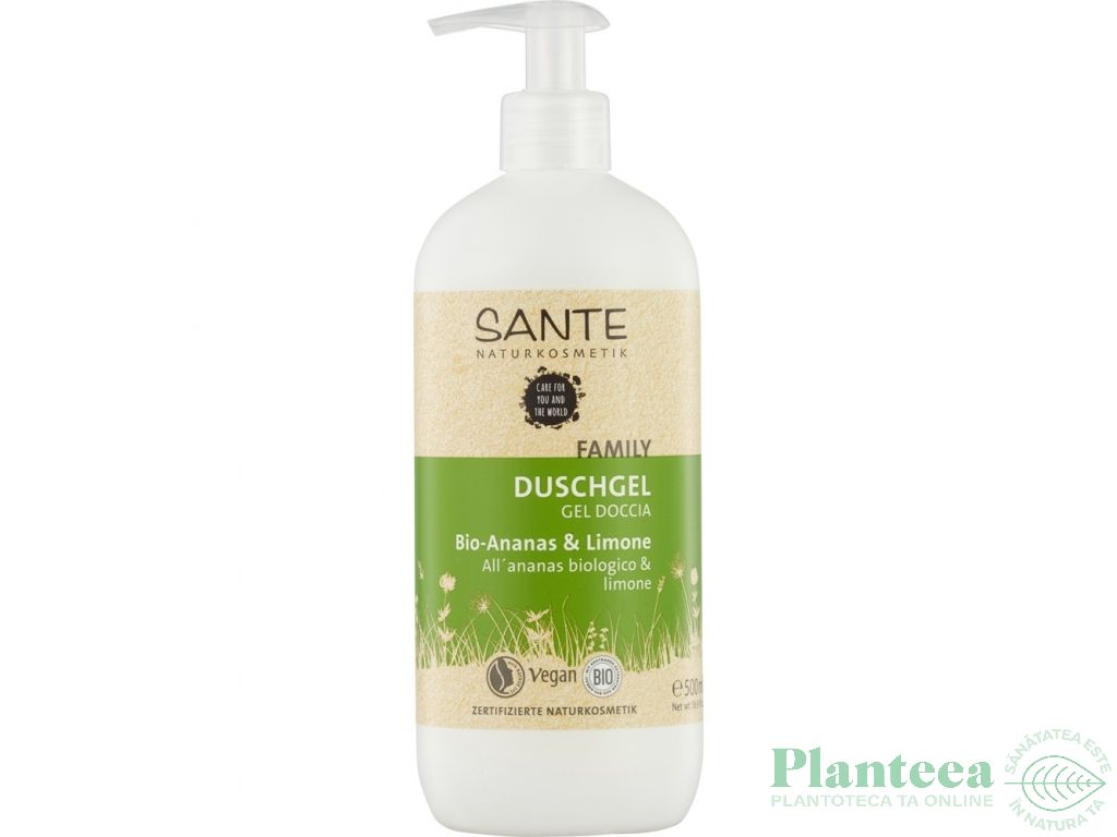 Gel dus ananas lamaie 500ml - SANTE