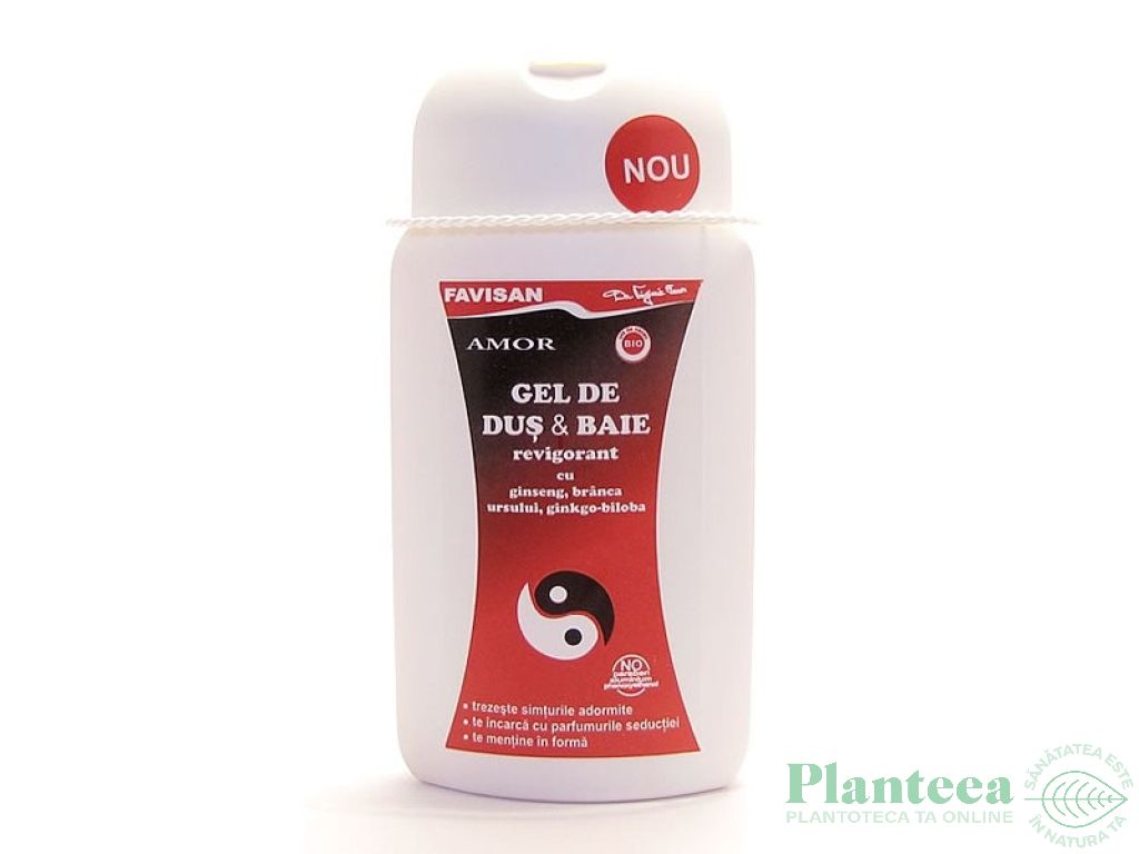 Gel dus revigorant Amor 300ml - FAVISAN