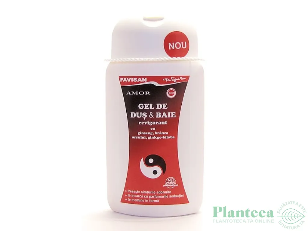 Gel dus baie Revigorant Amor 300ml - FAVISAN