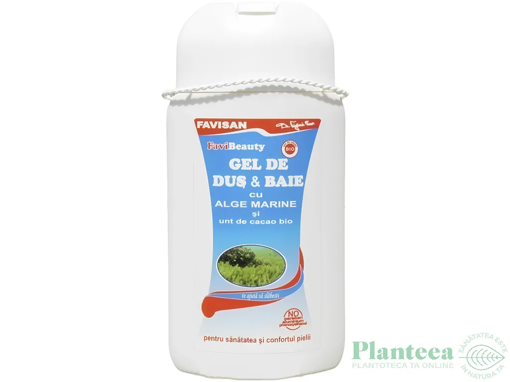 Gel dus baie Reconfortant alge marine 300ml - FAVISAN