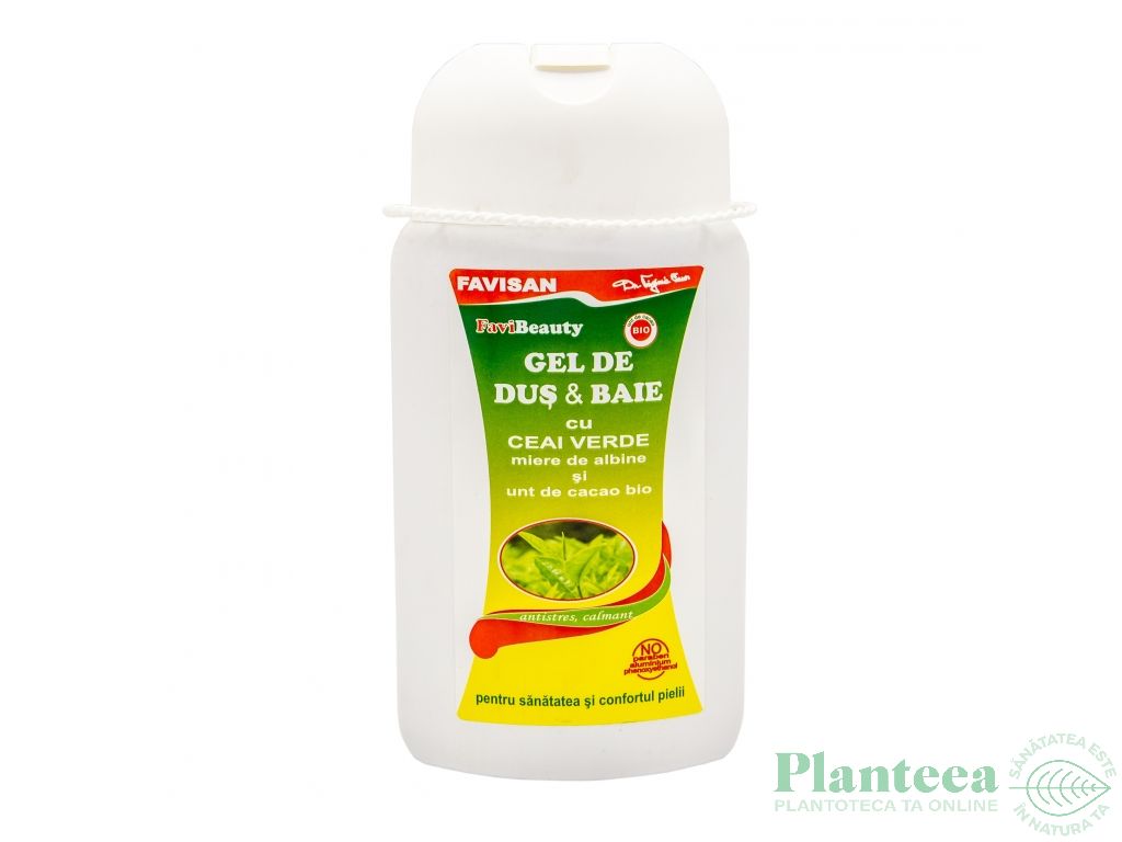 Gel dus baie ceai verde 300ml - FAVISAN