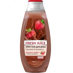 Gel dus cremos cacao capsuni 400ml - FRESH JUICE