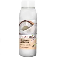 Gel dus cremos vanilie cocos 300ml - FRESH JUICE