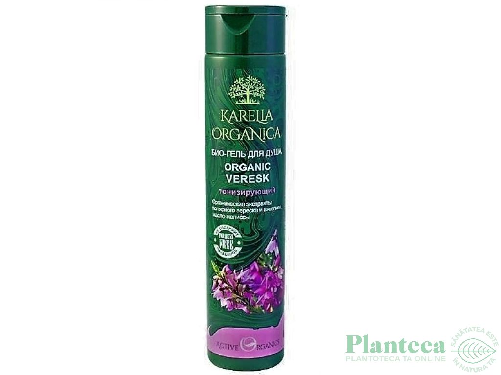 Gel dus tonifiant iarba neagra nordica 310ml - KARELIA ORGANICA