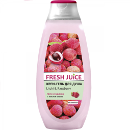 Gel dus cremos litchi zmeur 400ml - FRESH JUICE