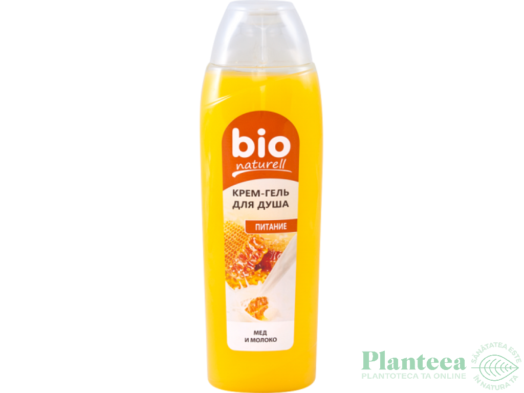 Gel dus nutritiv miere lapte 500ml - BIO NATURELL