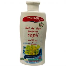 Gel dus copii flori tei 11plante 300ml - FAVISAN