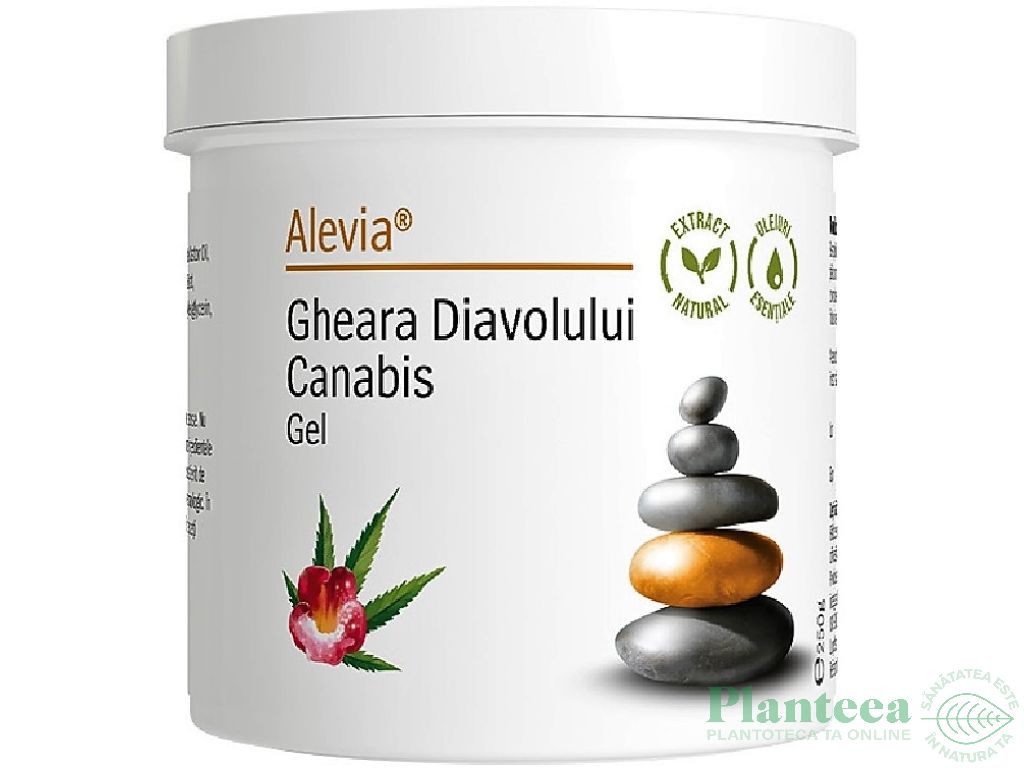 Gel gheara diavolului canabis 250ml - ALEVIA