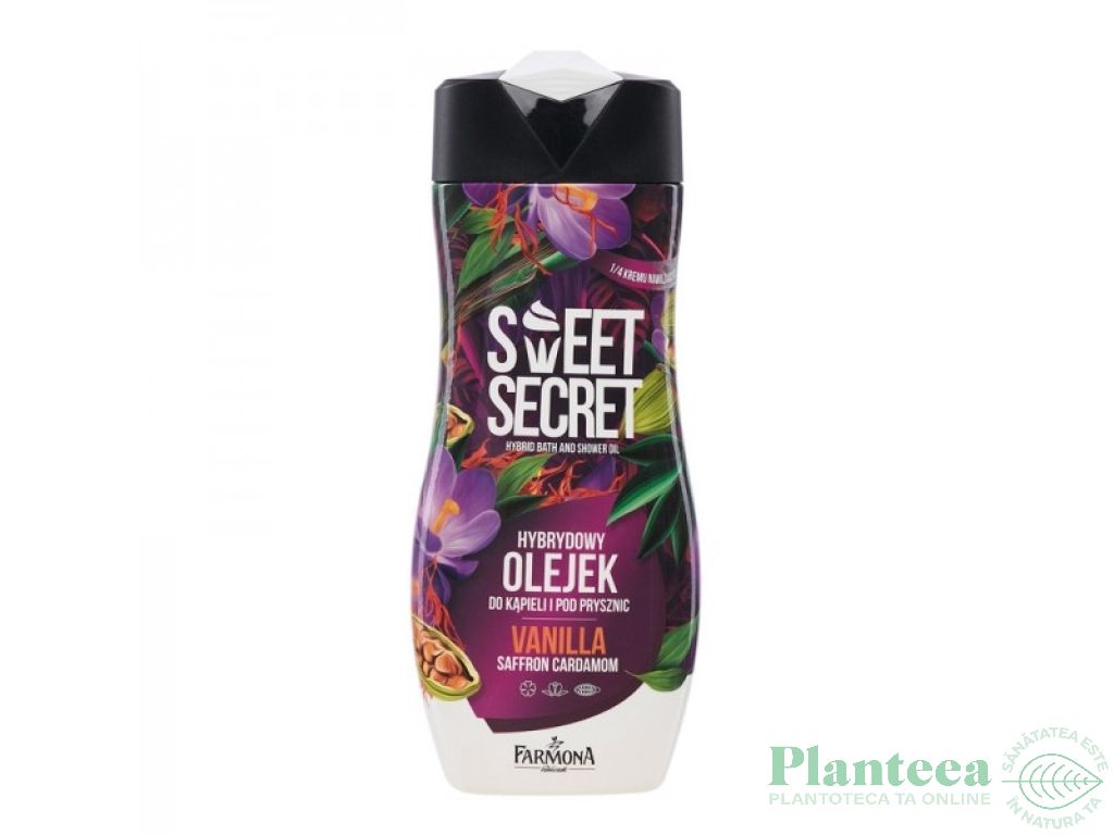 Gel dus 1/4 crema hidratanta Sweet Secret 300ml - FARMONA