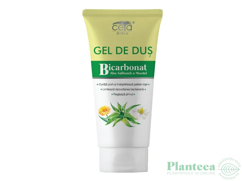 Gel igiena intima bicarbonat aloe musetel flacon 200ml - CETA