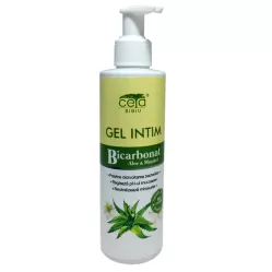 Gel igiena intima bicarbonat aloe musetel pompita 200ml - CETA SIBIU