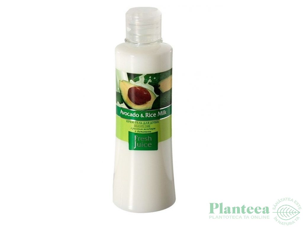 Gel dus cremos avocado lapte_orez 300ml - FRESH JUICE