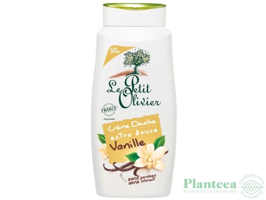 Gel dus cremos vanilie 500ml - LE PETIT OLIVIER