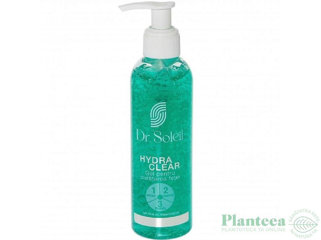 Gel curatarea fetei Hydra Clear 200ml - DR SOLEIL